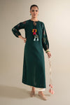 Embroidered Cotton Dobby Shirt
