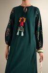 Embroidered Cotton Dobby Shirt