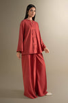 2 Pc Dyed Karandi Suit