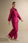 2 Pc Dyed Khaddar Jacquard Suit