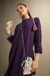 2 Pc Dyed Stretch Crepe Suit