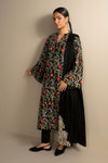 2 Pc Embroidered Cambric Suit