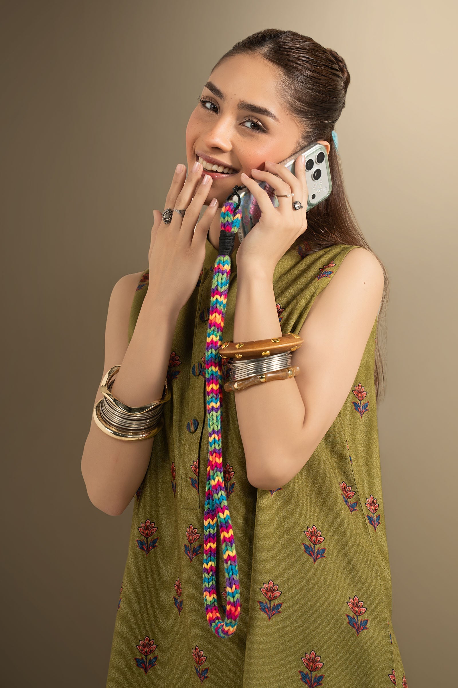 2 Pc Printed Karandi Suit