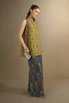 2 Pc Printed Karandi Suit