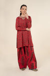 2 Pc Embroidered Karandi Suit