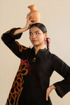 2 Pc Embroidered Khaddar Suit