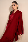 2 Pc Dyed Velvet Suit