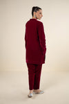 2 Pc Dyed Velvet Suit