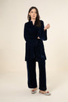 2 Pc Dyed Velvet Suit