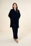 2 Pc Dyed Velvet Suit