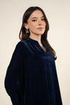 2 Pc Dyed Velvet Suit