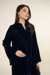 2 Pc Dyed Velvet Suit