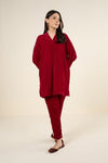 2 Pc Dyed Velvet Suit