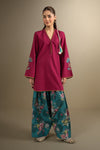 2 Pc Embroidered Khaddar Suit