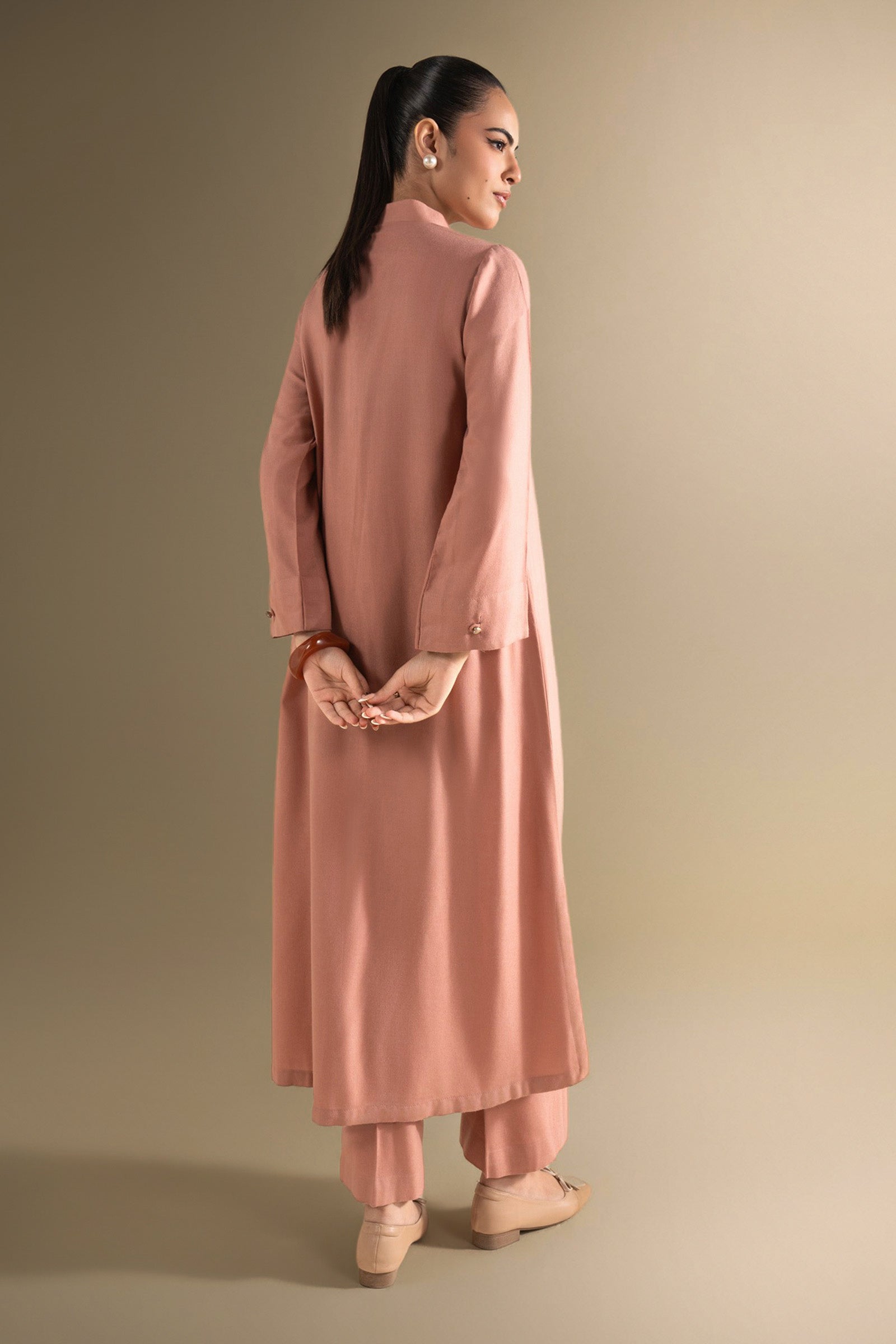 2 Pc Solid Alpine Wool Suit