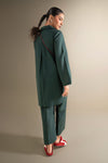 2 Pc Solid Slub Khaddar Suit
