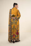 3 Pc Printed Dobby Karandi Suit