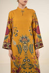 3 Pc Printed Dobby Karandi Suit