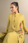 2 Pc Embroidered Alpine Wool Suit