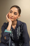 2 Pc Embroidered Twill Suit
