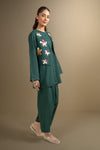 3 Pc Embroidered Khaddar Suit