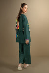 3 Pc Embroidered Khaddar Suit
