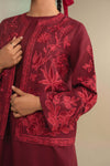 3 Pc Embroidered Khaddar Suit