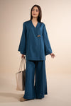 2 Pc Dyed Dobby Viscose Suit