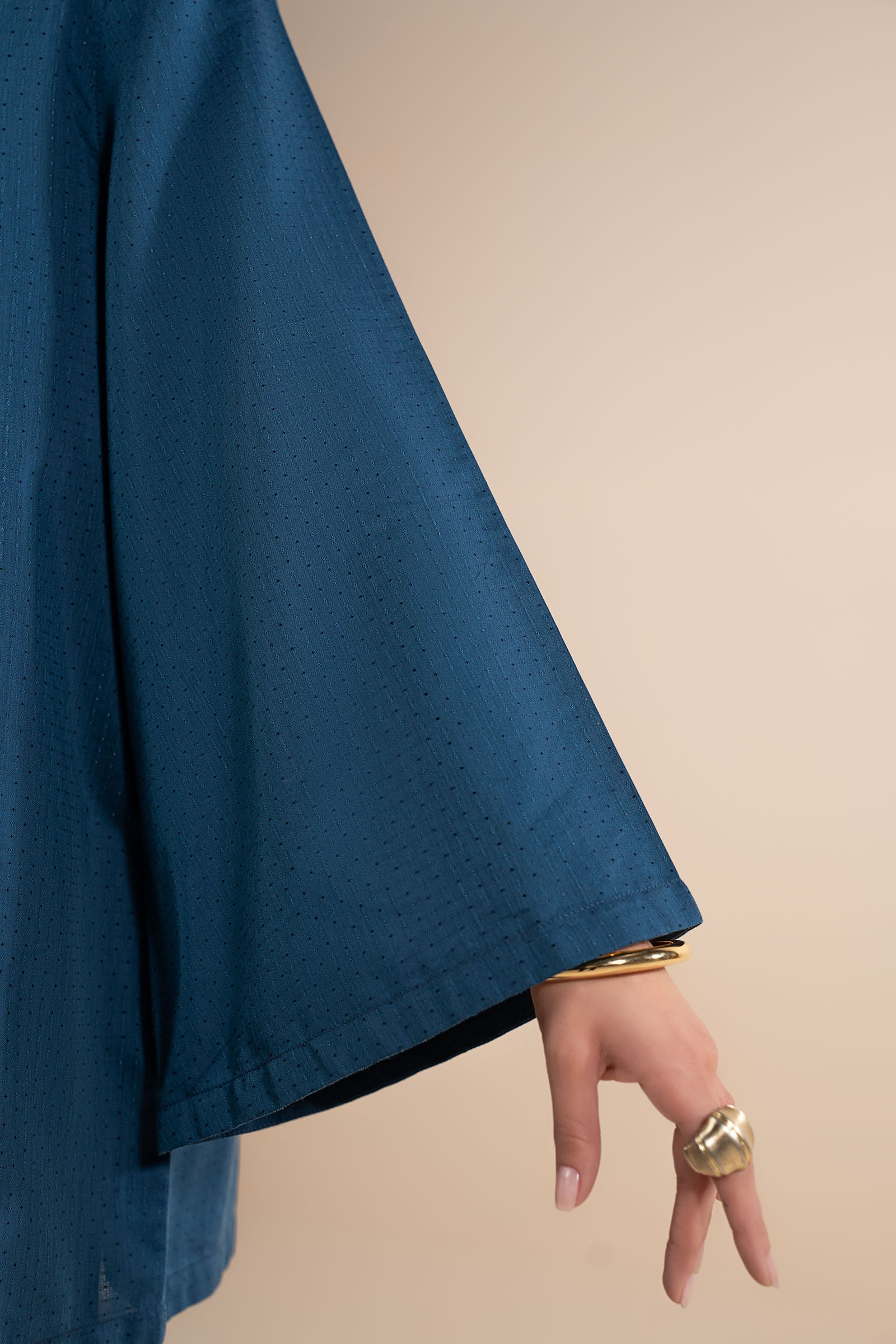 2 Pc Dyed Dobby Viscose Suit