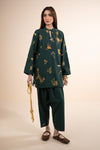 2 Pc Embroidered Khaddar Suit