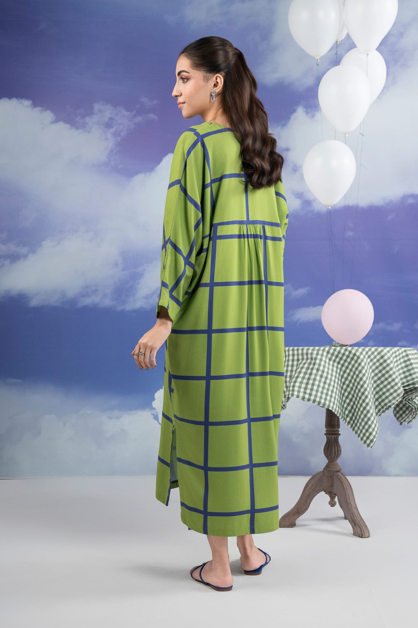 2 Pc Printed Twill Suit