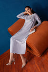 2 Pc Embellished Raw Silk Suit