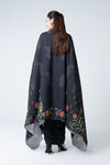 2 Pc Printed Raw Silk Suit