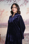2 Pc Dyed Velvet Suit