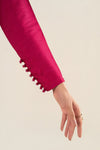 2 Pc Dyed Raw Silk Suit