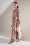 2 Pc Embellished Velvet Suit