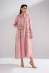 2 Pc Embroidered Bamberg Raw Silk Suit
