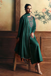 3 Pc Embellished Bamberg Raw Silk Suit