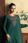 3 Pc Embellished Bamberg Raw Silk Suit