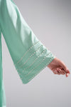 3 Pc Embellished Crepe Suit
