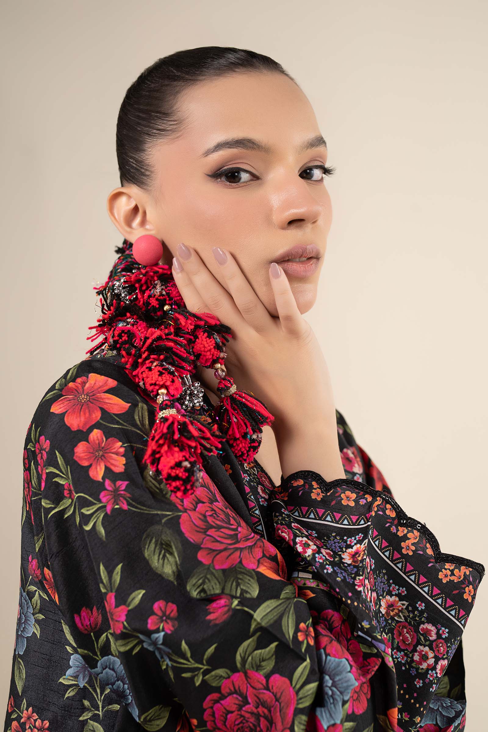 Embroidered Bamberg Raw Silk Shirt