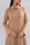 2 Pc Dyed Lurex Jersey Suit