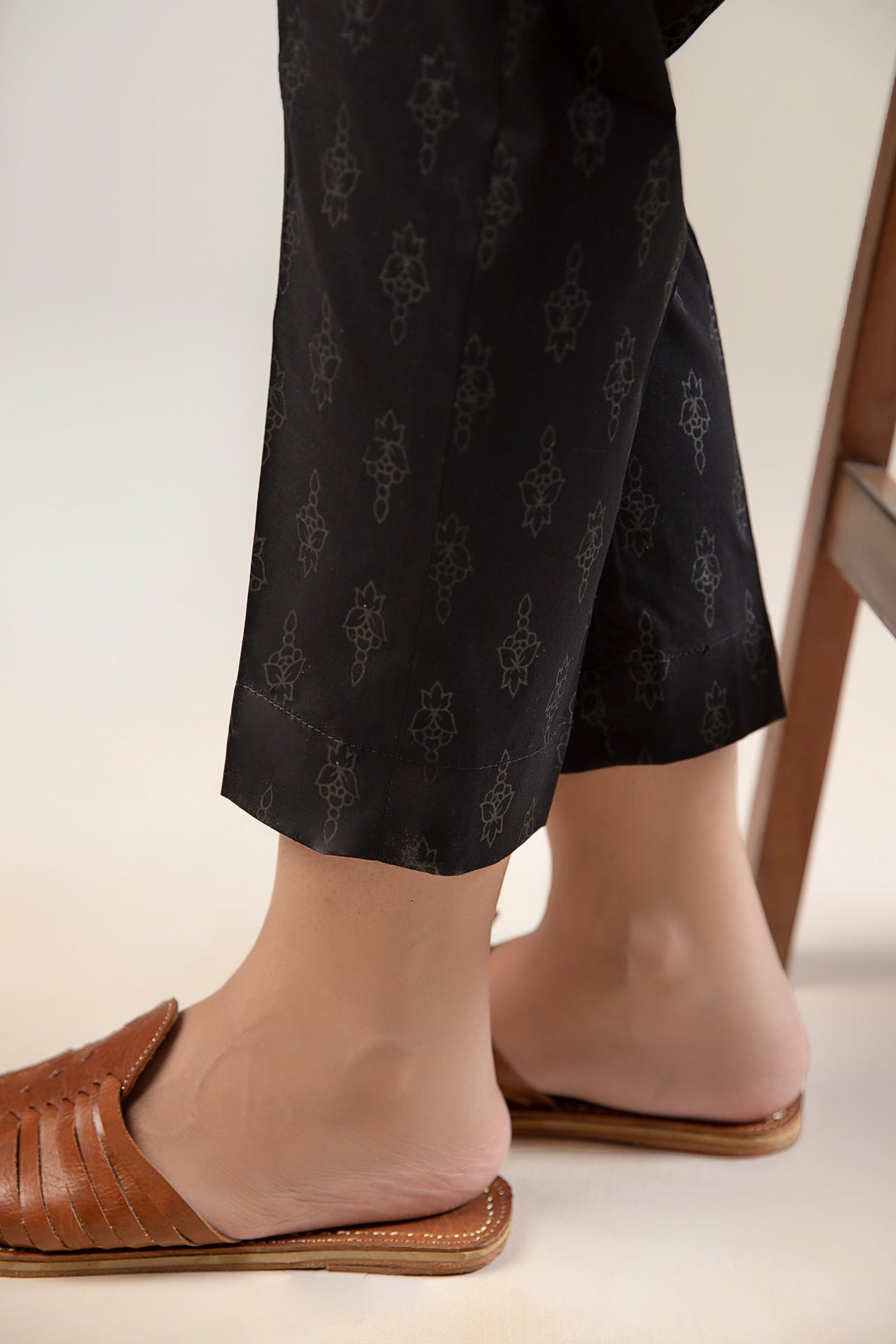 Printed Cambric Trouser