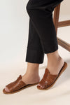 Embroidered Cambric Trouser