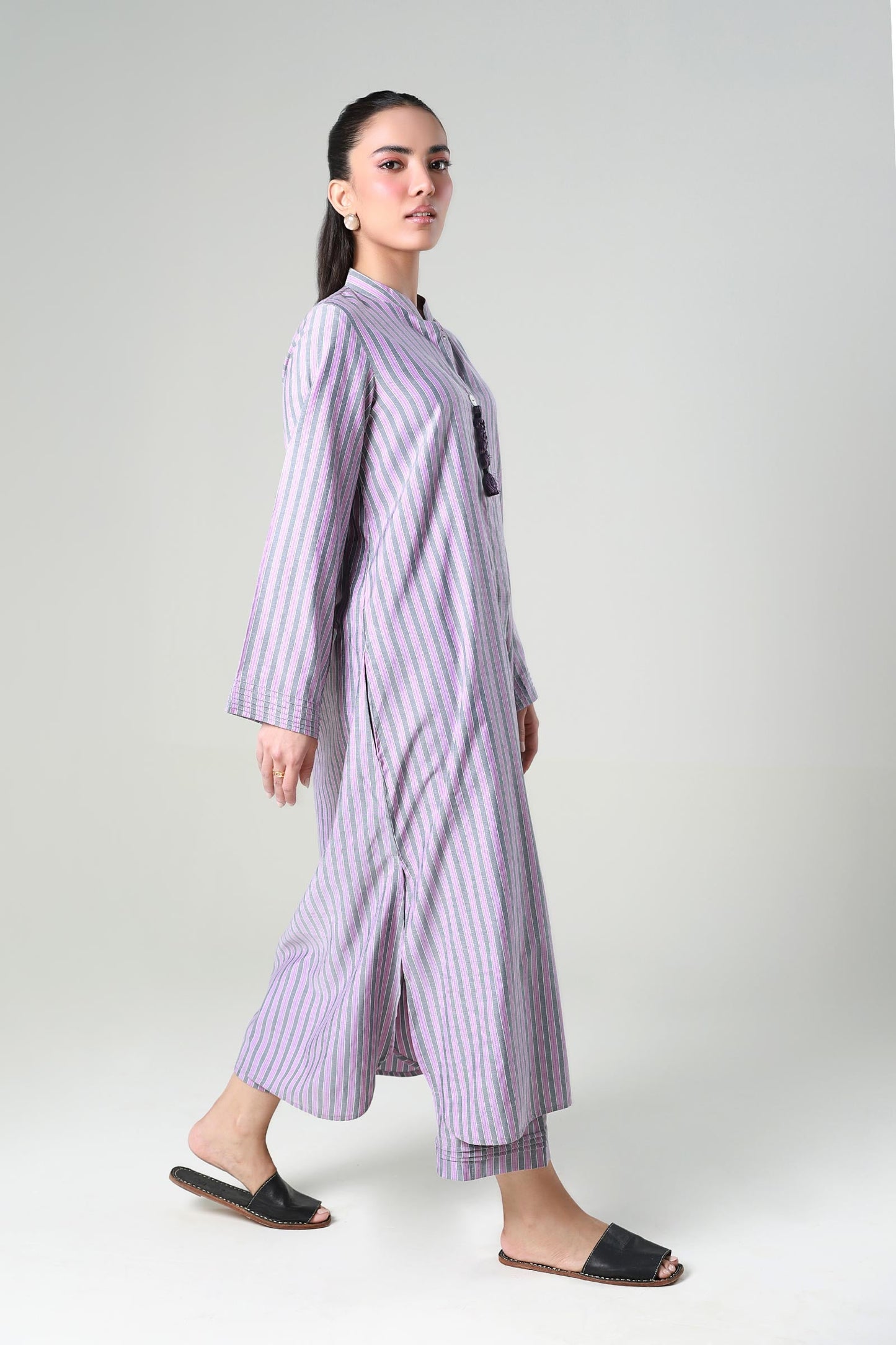 2 Pc Yarn Dyed Suit