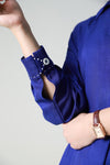 Dyed Herringbone Tunic