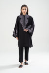 Embroidered Crosshatch Slub Shirt