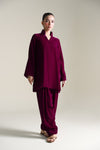 2 Pc Dyed Velvet Suit