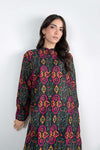 2 Pc Printed Textured Suit