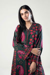 2 Pc Printed Linen Suit